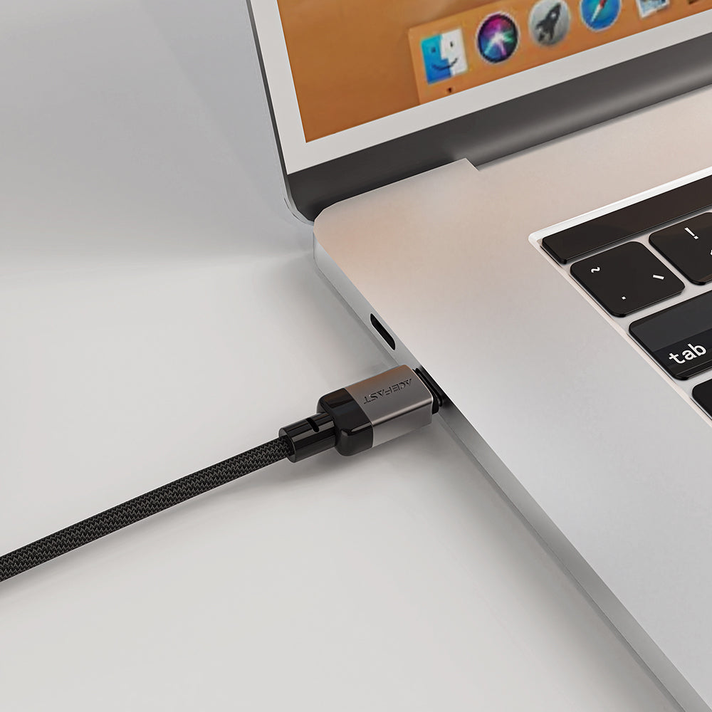 Câble de Données et de Charge USB-C - USB-C Acefast C9-03, 60W, 1.2m, Noir