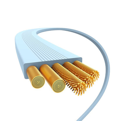 Câble de Données et de Charge USB-C - USB-C Baseus Free2Draw Mini Rétractable, 100W, 1m, Bleu P10364500311-00