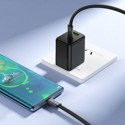 Câble de données et de charge USB-C - USB-C Borofone BX124 Peace, 60W, 1m, Noir