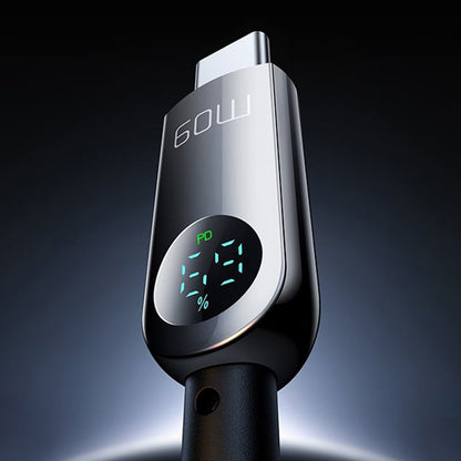 Câble de Données et de Charge USB-C - USB-C McDodo CA-4780 Display, 60W, 1.2m, Noir
