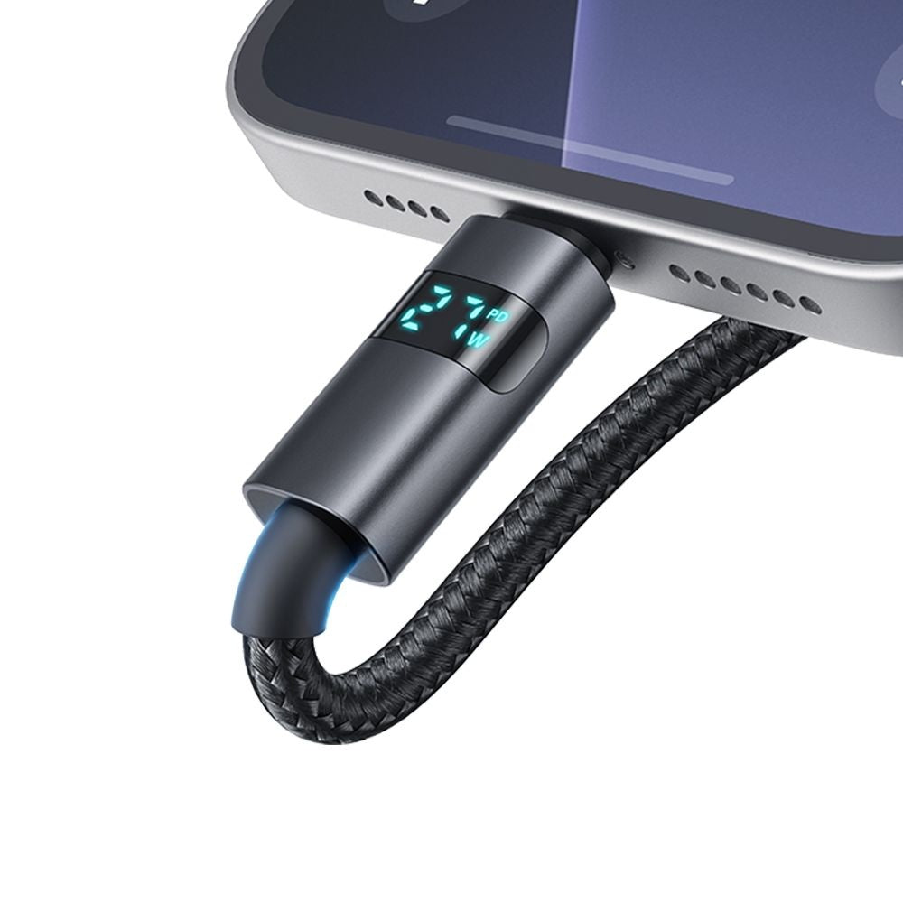 Câble de Données et de Charge USB-C - USB-C McDodo CA-5610 Display, 100W, 1.2m, Noir