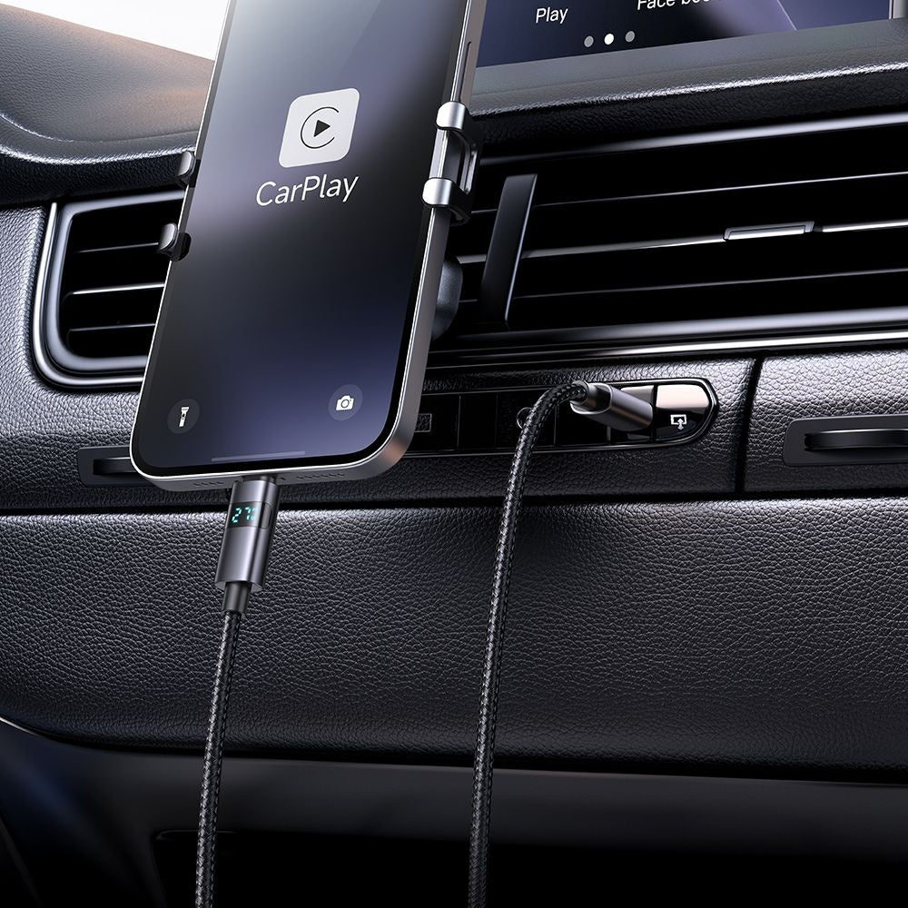 Câble de Données et de Charge USB-C - USB-C McDodo CA-5610 Display, 100W, 1.2m, Noir