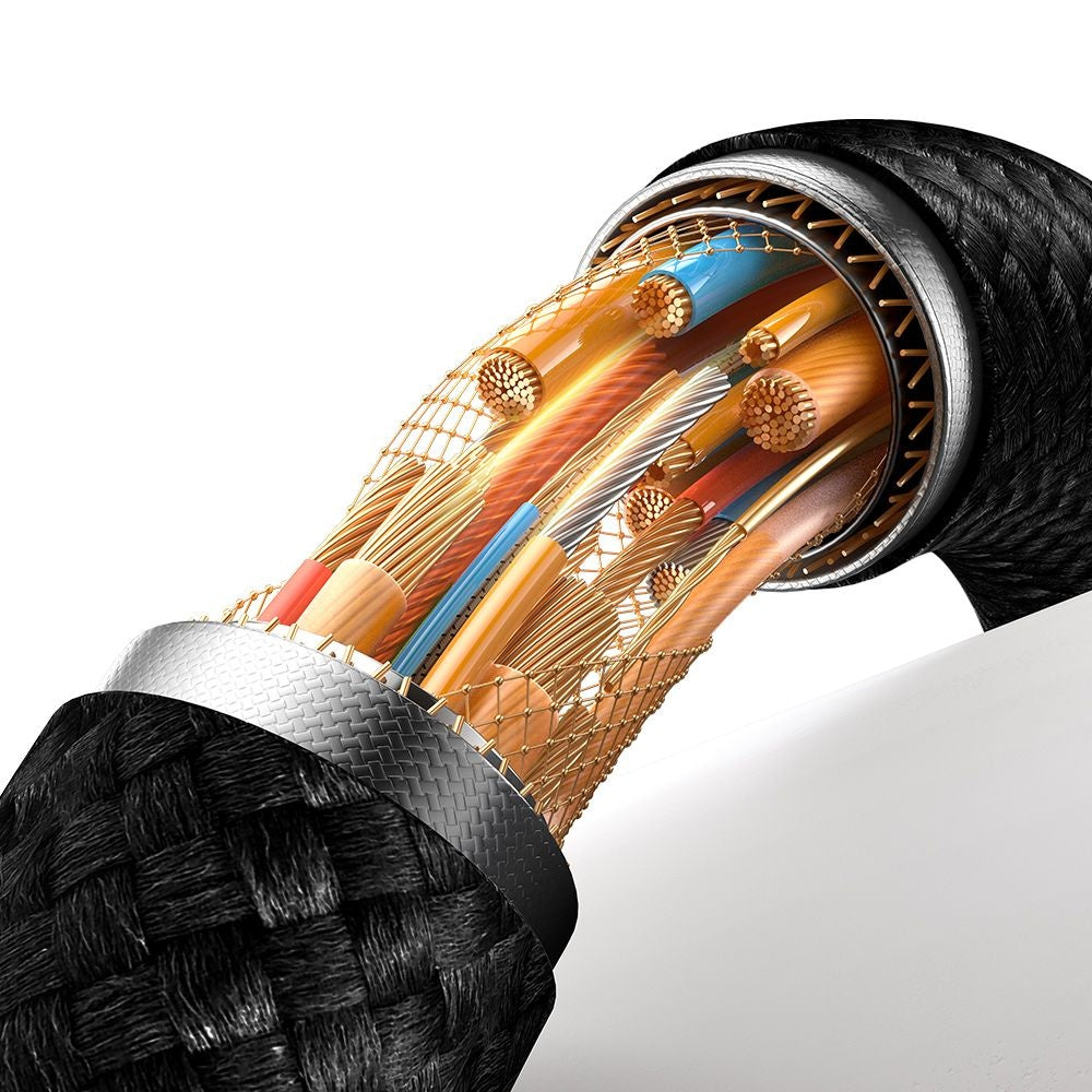 Câble de Données et de Charge USB-C - USB-C McDodo CA-6680 Auto Power Off, 100W, 1.2m, Noir