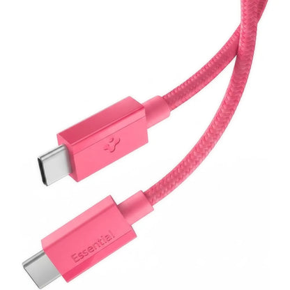 Câble de données et de charge USB-C - USB-C Spigen EB6010CC, 60W, 1m, Rose ACA10414