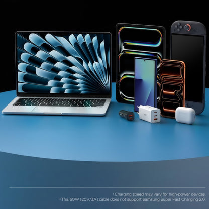 Câble de données et de charge USB-C - USB-C Spigen EB6010CC, 60W, 1m, Rose ACA10414