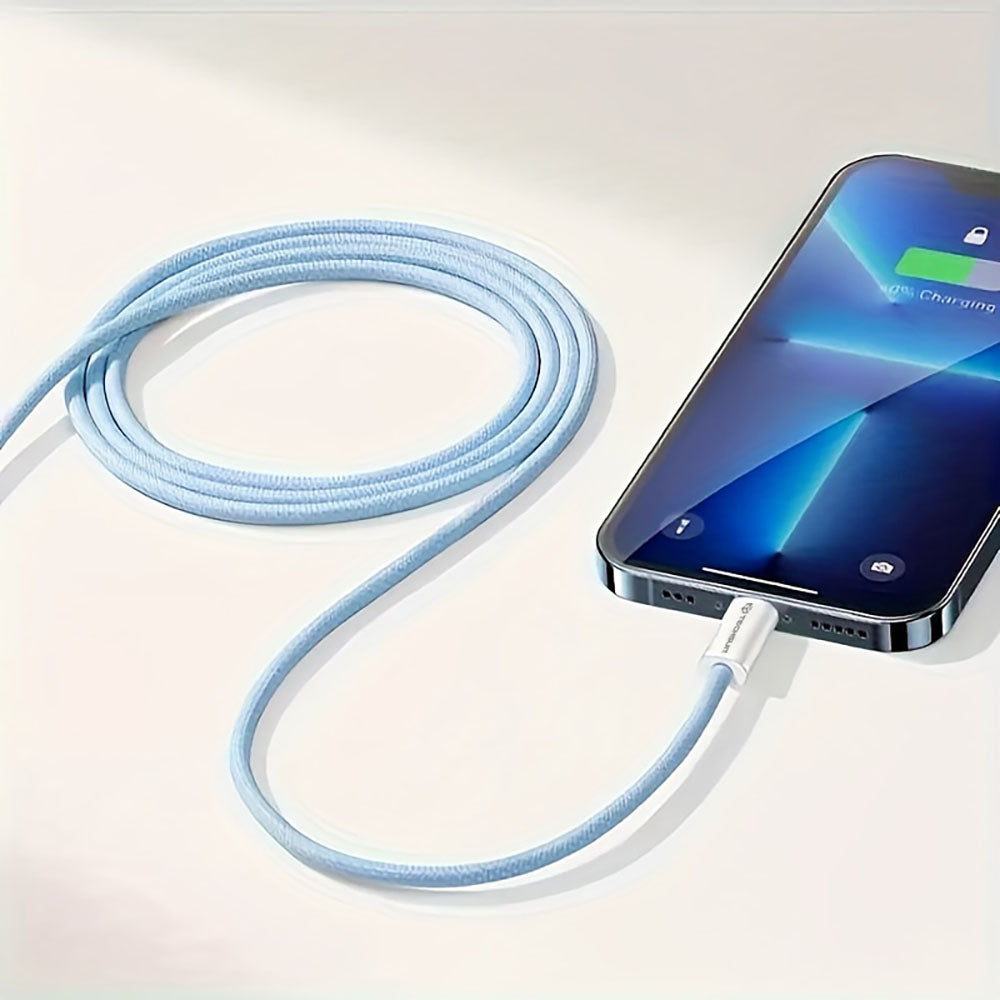 USB-C Data and Charging Cable - USB-C Techsuit PCB114D, 60W, 1m, Gray