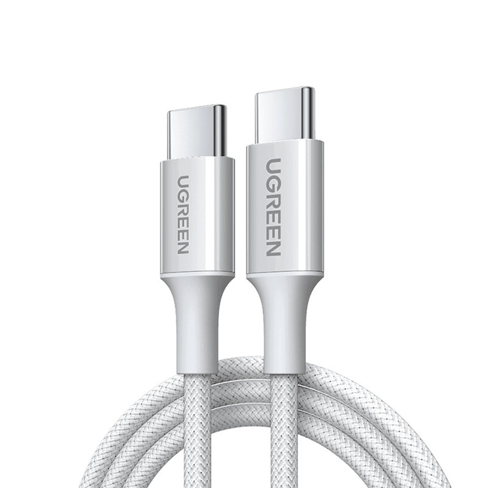Câble de Données et de Charge USB-C - USB-C UGREEN L501, 60W, 2m, Gris