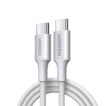 Câble de Données et de Charge USB-C - USB-C UGREEN L501, 60W, 2m, Gris