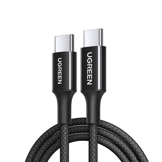 Câble de Données et de Charge USB-C - USB-C UGREEN L502, 100W, 1m, Noir