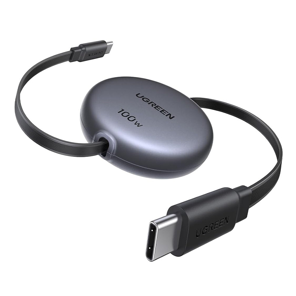 Câble de Données et de Charge USB-C - USB-C UGREEN L531, 100W, 1m, Noir
