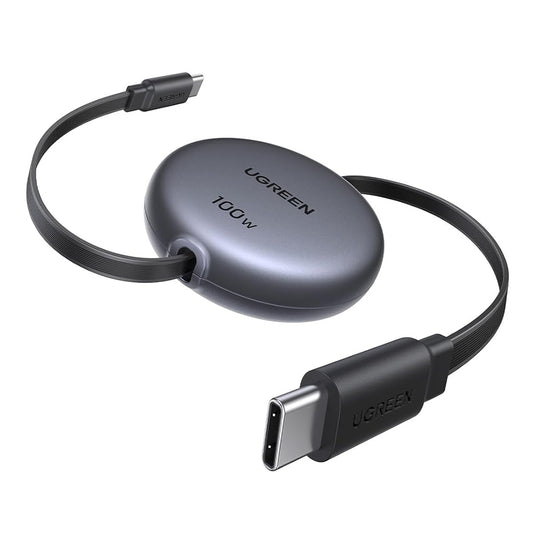 Câble de Données et de Charge USB-C - USB-C UGREEN L531, 100W, 1m, Noir