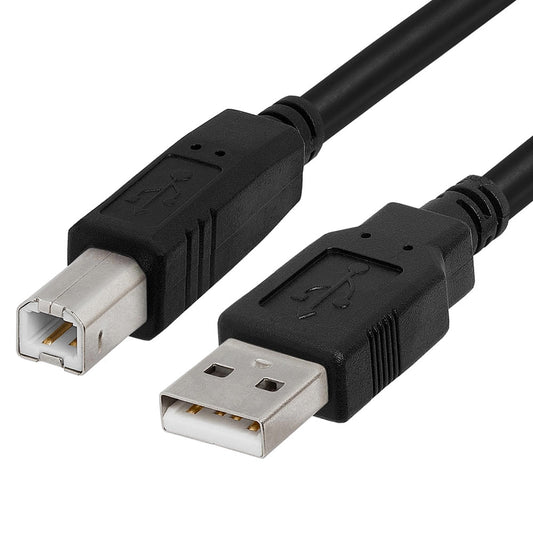Câble Imprimante OEM, USB-A - USB-B, 1,5 m, Noir