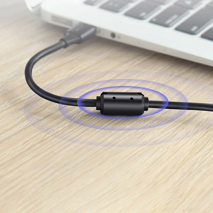 Câble Imprimante UGREEN US135, USB-A - USB-B, 5m, Noir