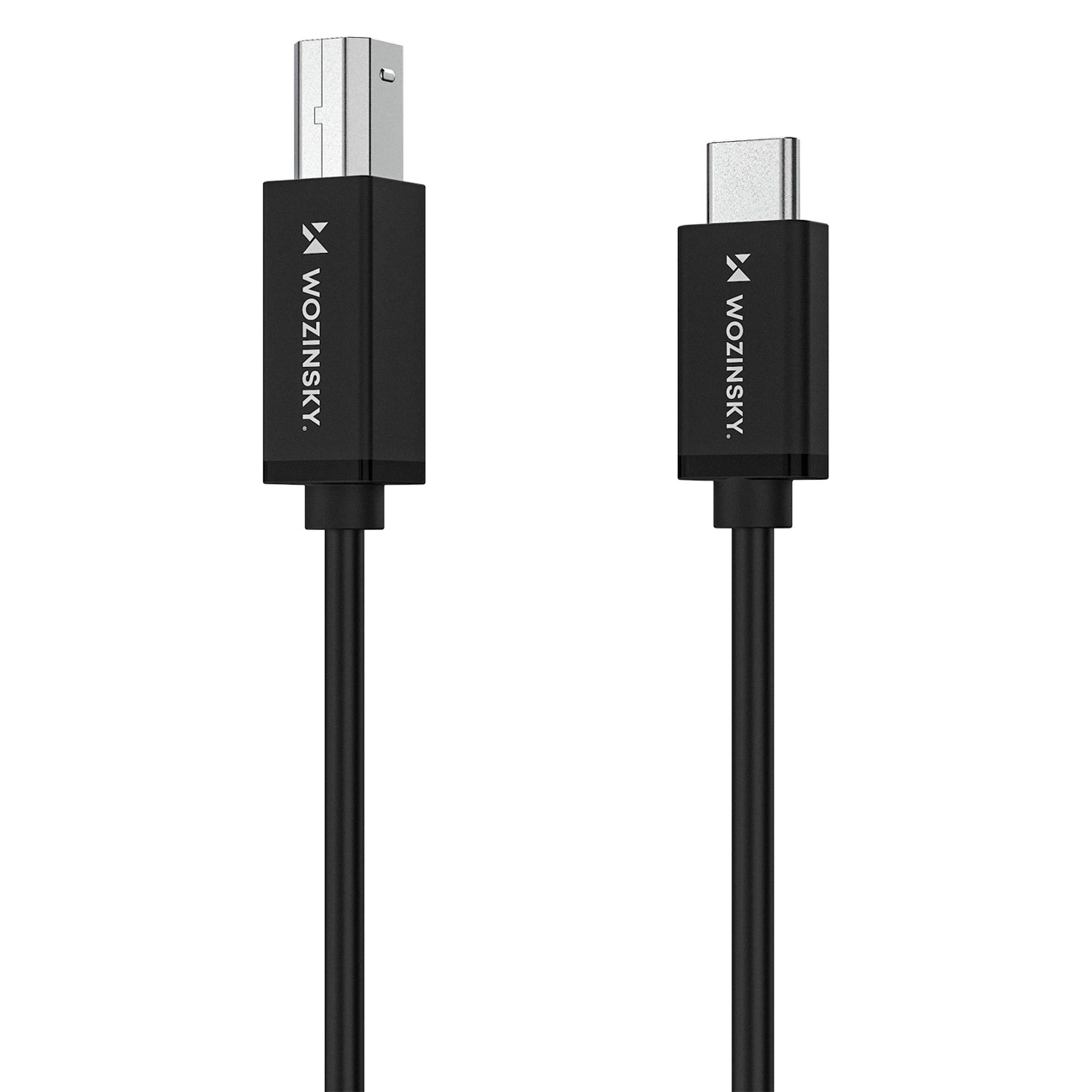 Câble d'imprimante WZK WKDDY1S, USB-C - USB-B, 1m, Noir