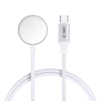 Tech-Protect MC02 Ultraboost C Charging Cable for Apple Watch Series, White