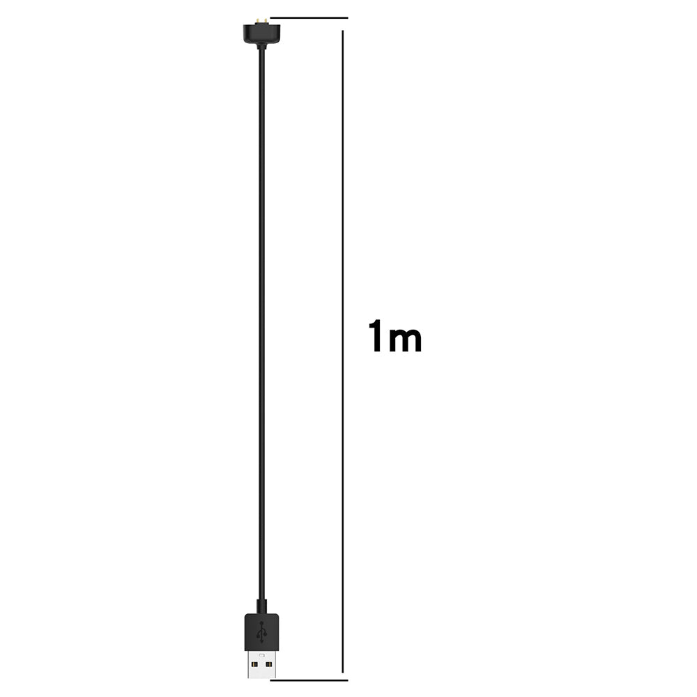 Câble de Chargement Techsuit THA5 pour Amazfit Band 7, USB-A, Noir