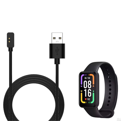 Techsuit TXC2 Charging Cable for Xiaomi Smart Band 7 Pro / Redmi Watch 2 / Watch 2 Lite, USB-A, Black