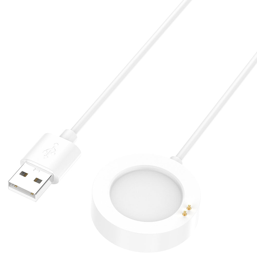 Câble de Chargement Techsuit TXC5 pour Xiaomi Watch Series, USB-A, Blanc