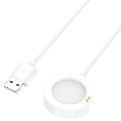 Câble de Chargement Techsuit TXC5 pour Xiaomi Watch Series, USB-A, Blanc