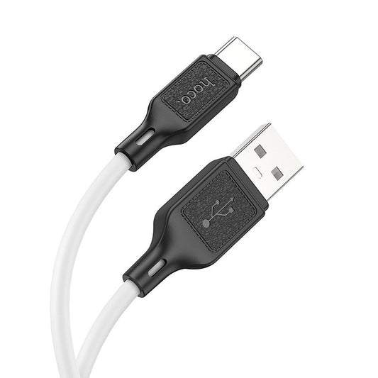Câble de Données et de Charge USB-A - USB-C HOCO X90, 60W, 1m, Blanc