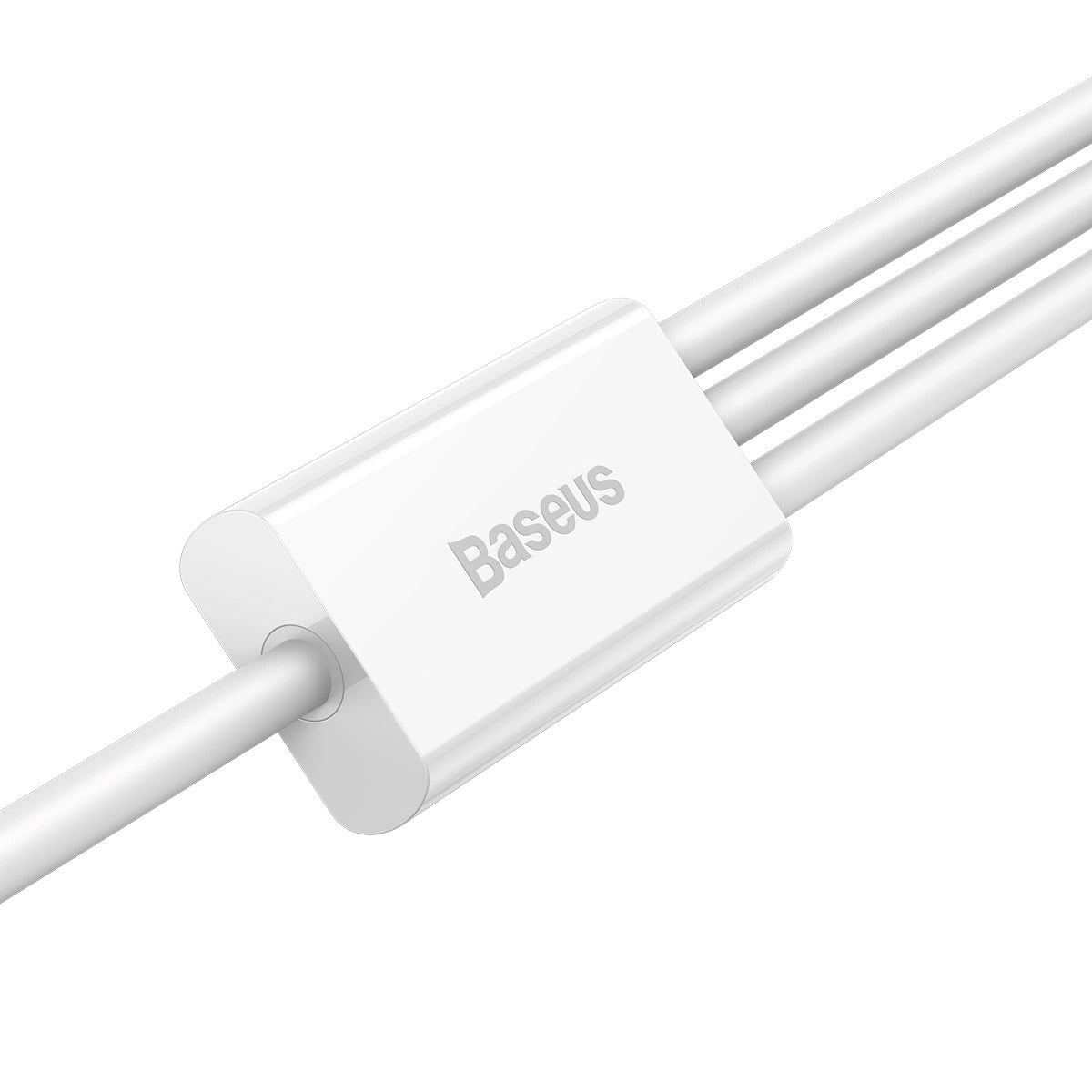 Câble de charge USB-A - Lightning / microUSB / USB-C Baseus Superior 3in1 Series, 20W, 0.5m, blanc 