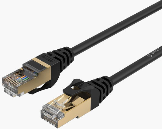 Câble Réseau Orico PUG-C7, UTP, Cat7, 3m, Noir