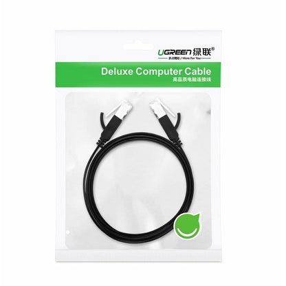 Câble réseau UGREEN NW101 plat, UTP, Cat6, 2m, noir 