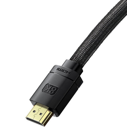 Câble Vidéo Baseus Haute Définition, HDMI - HDMI, 8K, 2m, Noir CAKGQ-K01