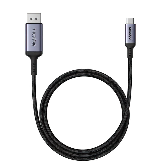 Câble audio et vidéo USB-C - DisplayPort USB-C Baseus Ultra Clarity, 8K, 1.5m, Black B006337070D111-00 