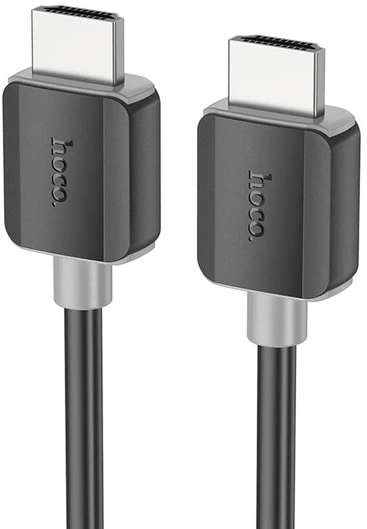 Câble Vidéo HOCO US08, HDMI - HDMI, 4K, 1m, Noir