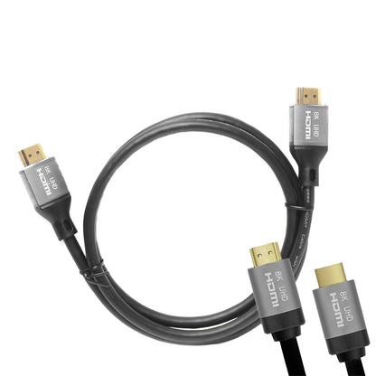 Câble Vidéo LTC Gold, HDMI - HDMI, 8K, 1m, Noir
