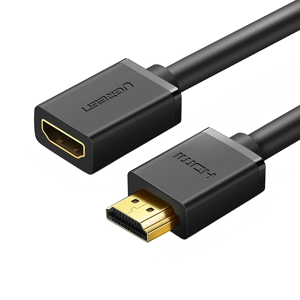 Câble Vidéo Rallonge UGREEN HD107, HDMI - HDMI, 4K, 5m, Noir