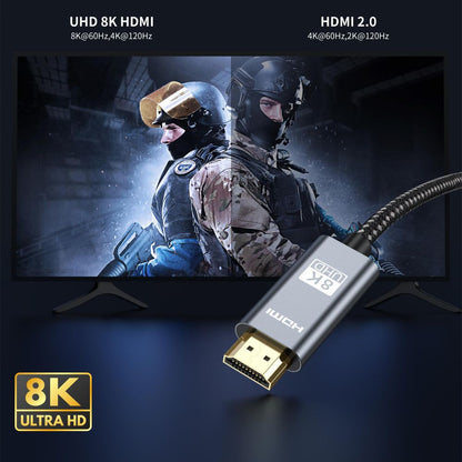 Tech-Protect Câble vidéo Ultraboost, HDMI - HDMI, 8K, 8K, 1m, noir 