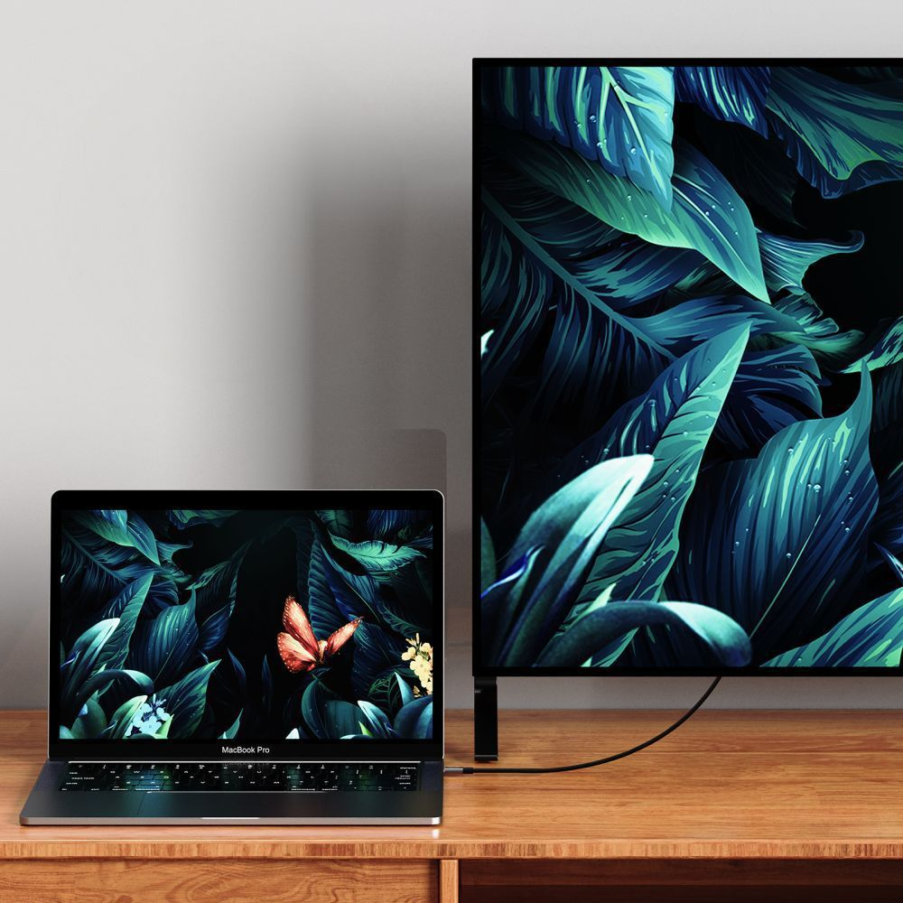 Câble vidéo Tech-Protect Ultraboost, DisplayPort - HDMI, 4K, 2m, Noir