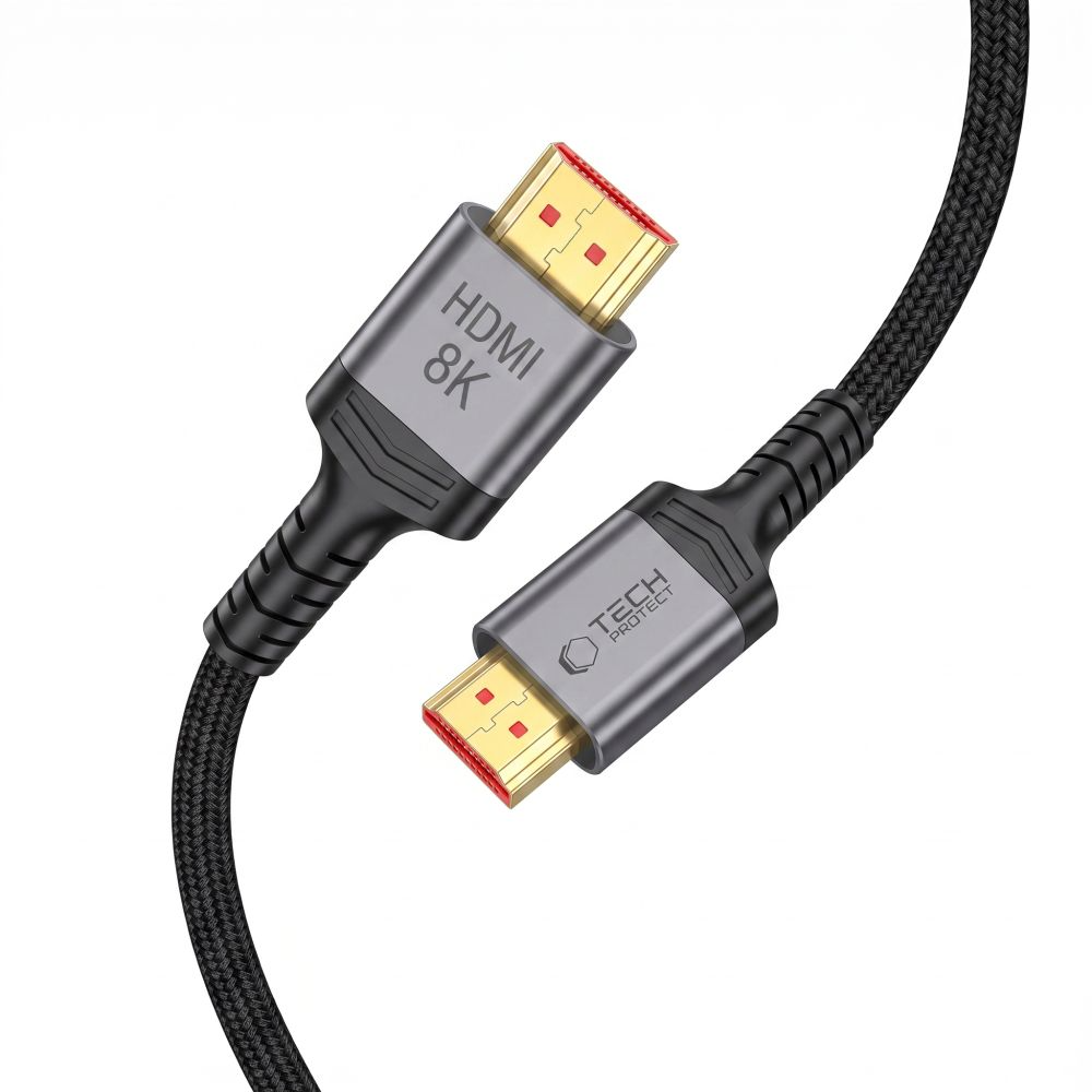 Câble Vidéo Tech-Protect Ultraboost 2, HDMI - HDMI, 8K, 3m, Noir