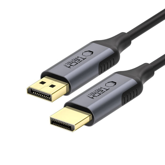 Câble Vidéo Tech-Protect Ultraboost, DisplayPort - DisplayPort, 4K, 2m, Noir