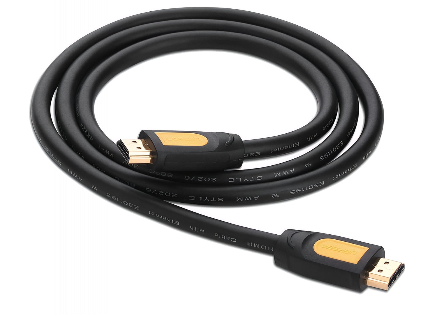 Câble Vidéo UGREEN HD101, HDMI - HDMI, 4K, 5m, Noir