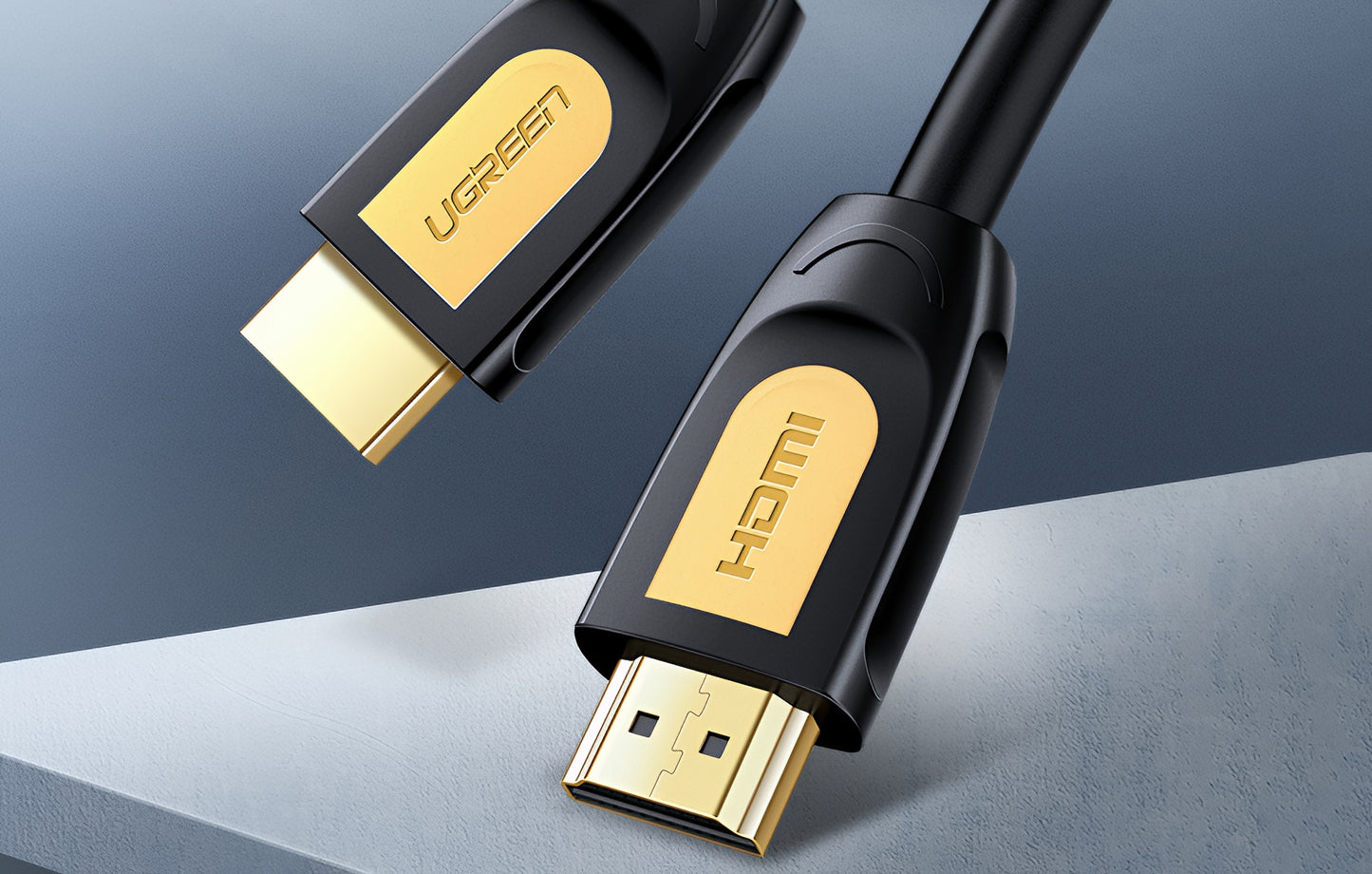 Câble Vidéo UGREEN HD101, HDMI - HDMI, 4K, 1.5m, Noir