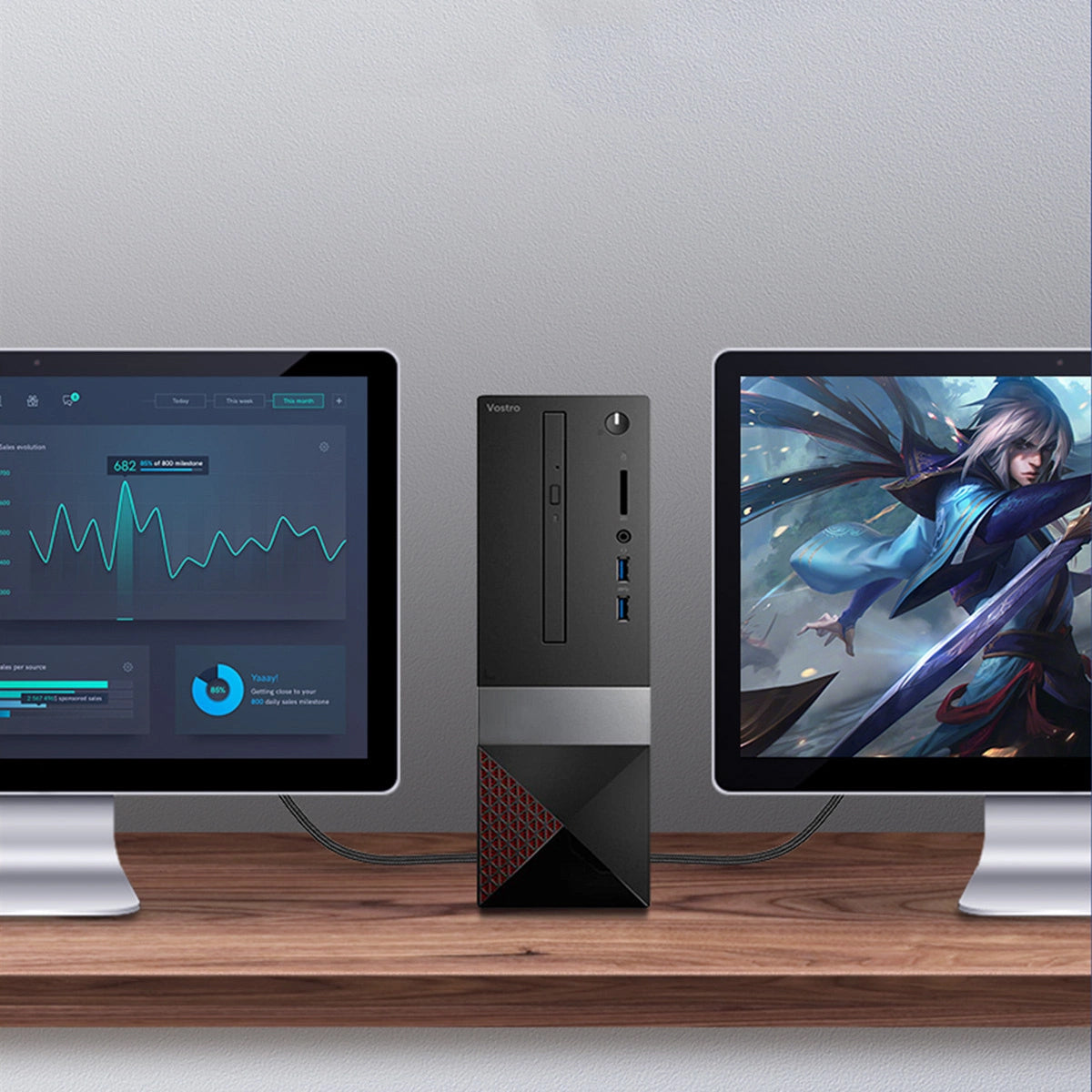 Câble Vidéo UGREEN HD140, HDMI - HDMI, 8K, 1m, Noir