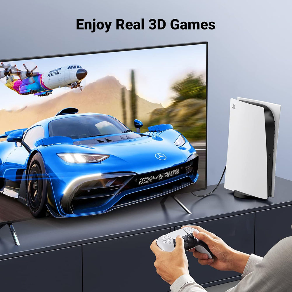 Ugreen HD140 (80405) Video Cable, HDMI - HDMI, 5m, Black