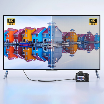 Câble Vidéo UGREEN HD163, miniHDMI - HDMI, 8K, 2m, Gris