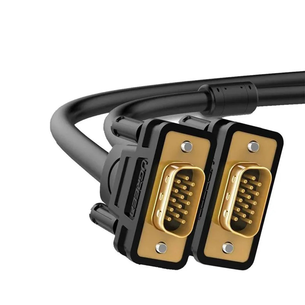 Câble vidéo UGREEN VG101 (11633), VGA - VGA, 10m, Noir
