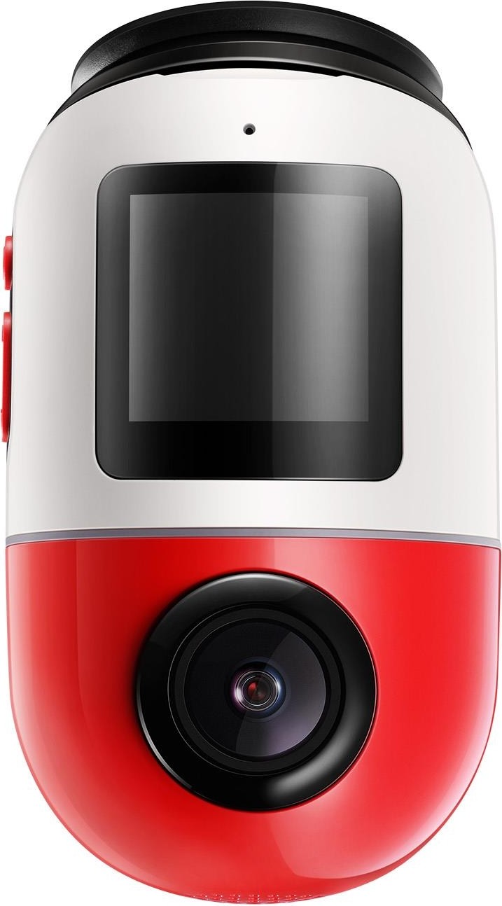 70mai Dash Cam Omni 360 X200, 1080P, 64Go, Wi-Fi, GPS, AI, contrôle vocal, écran 1.2inch, Rosie X200-64-RED