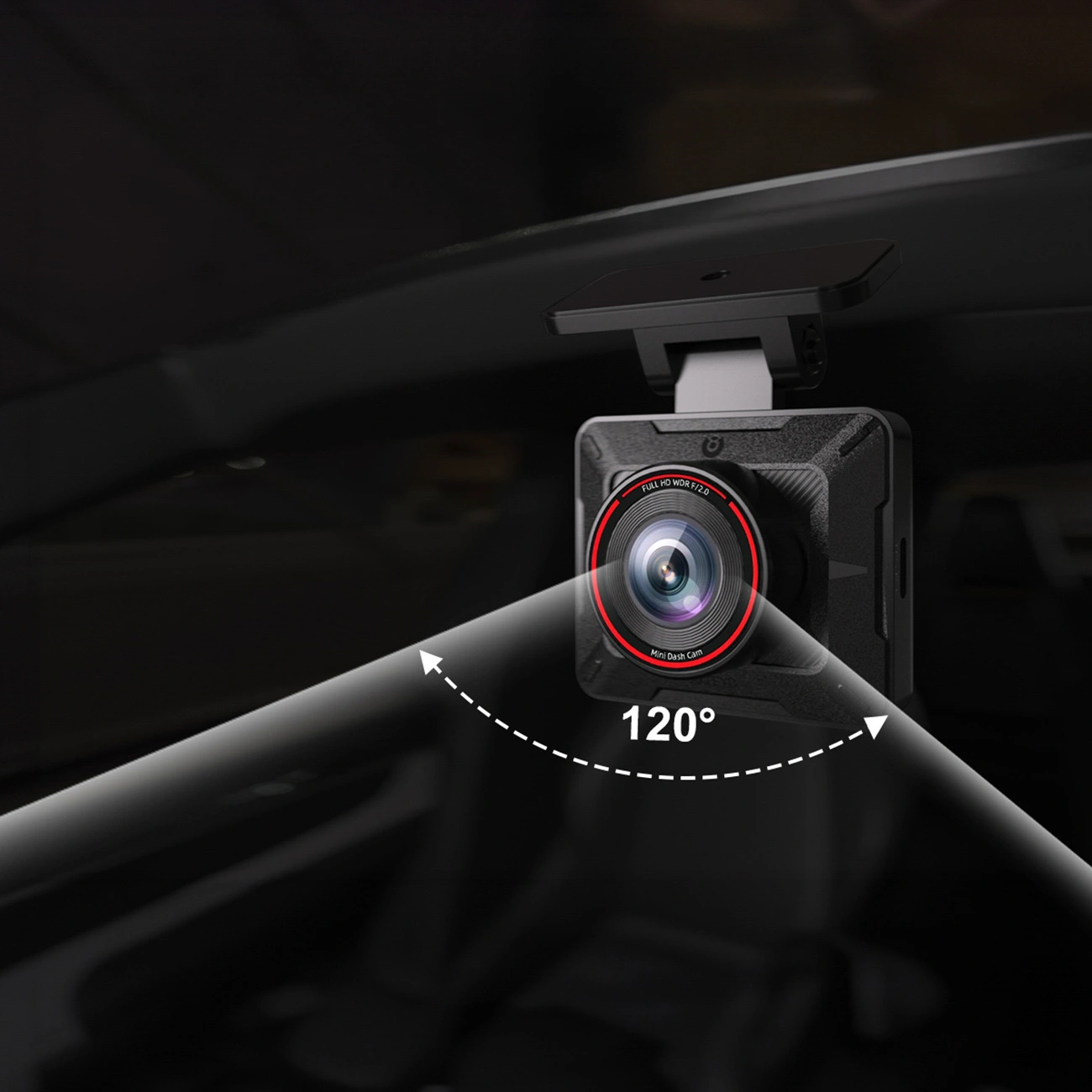 Caméra Auto Akeeyo P1, 1080P, Wi-Fi