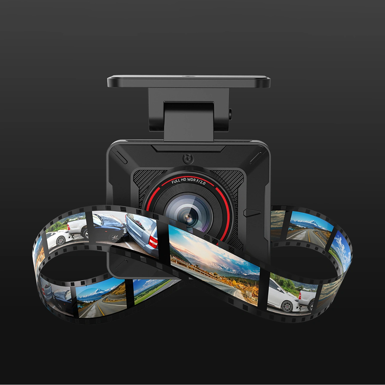 Caméra Auto Akeeyo P1, 1080P, Wi-Fi