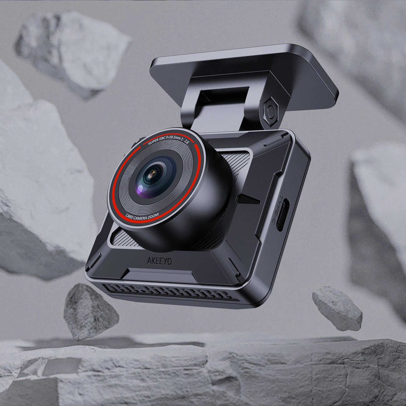 Caméra Auto Akeeyo P1, 1080P, Wi-Fi