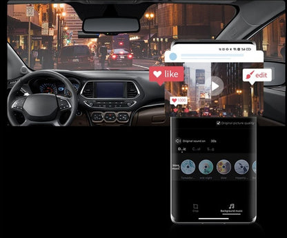 Caméra Auto DDPAI Mini Pro DM2503A-02, 2K, Wi-Fi