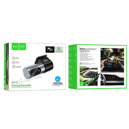 Caméra Auto HOCO DV13, 720P, Wi-Fi