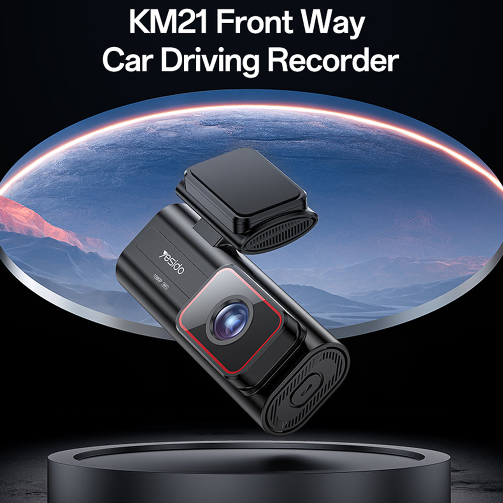 Yesido KM21 Car Camera, 1080P, Wi-Fi, 1.47inch Display