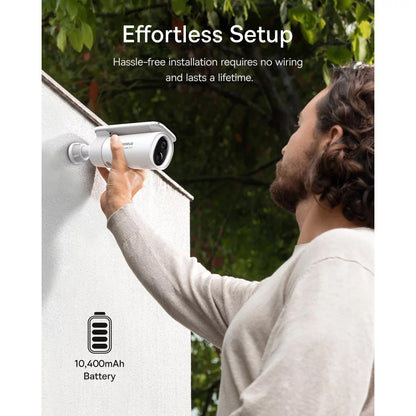Camera de Supraveghere Baseus Solar Security S1, Wi-Fi, 2K, IP67, Exterior S0SW002130